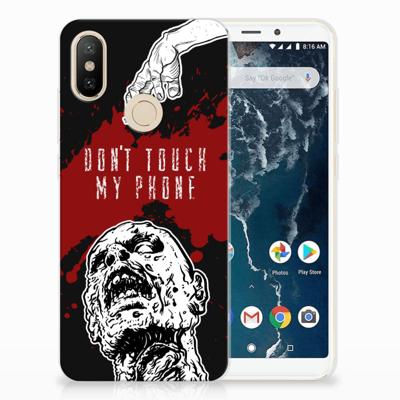 Xiaomi Mi A2 Silicone-hoesje Zombie Blood Xiaomi Mi A2 Silicone-hoesje Zombie Blood