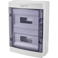 Sygonix SY-6696060 Kleinverteiler Oberflächenmontage Anzahl Teilungen = 24 Anzahl Reihen = 2 Inhalt