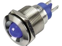 TRU COMPONENTS LED-signaallamp Blauw 12 V/DC GQ19B-D/J/B/12V/N