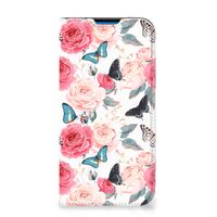 iPhone 14 Pro Max Smart Cover Butterfly Roses