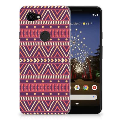 Google Pixel 3A TPU bumper Aztec Paars