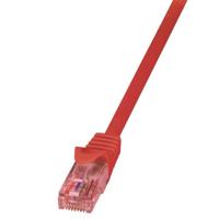 LogiLink CQ2014U CAT6 U/UTP patchkabel PrimeLine AWG24 LSZH rood 0,25m
