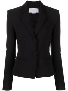 Genny blazer à simple boutonnage - Noir