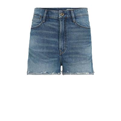 G-Star RAW Tedie Ripped Edge Ultra High Shorts high waist jeans short faded riverblue G-Star RAW Tedie Ripped Edge Ultra High Shorts high waist jeans short faded riverblue