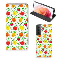 Samsung Galaxy S21 Flip Style Cover Fruits - thumbnail