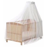 Babykamer anti-muggen klamboe wit   -