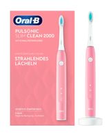 Oral-B Pulsonic Slim Clean 2000 pink 4210201304708 Elektrische tandenborstel Sonisch Pink - thumbnail