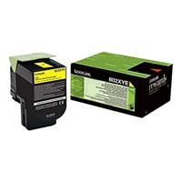 Lexmark 80C2XYE toner cartridge 1 pc(s) Original Yellow