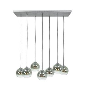 MOOS Menno Hanglamp 7-lichts - Oud Zilver