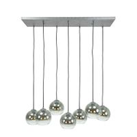 MOOS Menno Hanglamp 7-lichts - Oud Zilver