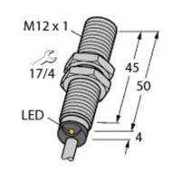 Turck Inductieve sensor Vlak PNP, NO BI4-M12-AP6X - thumbnail