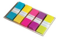 Post-it Index Smal, ft 11,9 x 43,2 mm, blister met 5 kleuren, 20 tabs per kleur