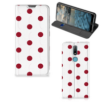 Nokia 2.4 Flip Style Cover Cherries - thumbnail