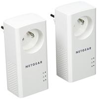 Netgear PLP1000 PowerLINE 2-delige set adapters tot 1000 Mbit/s (Franse stekker, alleen geschikt voor Frankrijk)