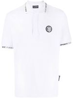 Plein Sport polo à patch logo - Blanc - thumbnail