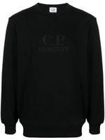 C.P. Company pull à logo brodé - Noir