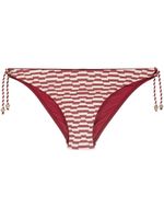 Marlies Dekkers bas de bikini Neptuna à rayures - Rouge - thumbnail