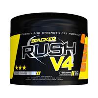 Stacker2 Rush V4 Pre-Workout Booster Trainingsbooster Bodybuilding (30 serves) (Fruit Punch 180g)