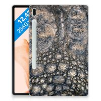 Samsung Galaxy Tab S7FE Back Case Krokodillenprint