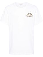 Alexander McQueen t-shirt à logo - Blanc