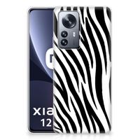 Xiaomi 12 Pro TPU Hoesje Zebra - thumbnail