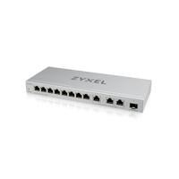 Zyxel 12-poorts Web Managed Multi-Gigabit Switch met 3x10G poorten en 1 x 10G SFP+ poort [XGS1250-12]