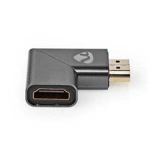 HDMI©-Adapter | HDMI Male / HDMI© Connector | HDMI Female / HDMI© Output | Verguld | Links Geh