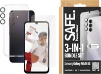 SAFE. by PanzerGlass® Samsung Galaxy A15 | A15 5G 3-in-1 Pack - Ultieme Bescherming Houdt Je Telefoon Veilig tegen Vallen, Schokken, Krassen