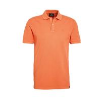 Scotch & Soda regular fit polo met biologisch katoen oranje