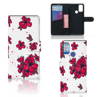 Alcatel 1S (2021) Hoesje Blossom Red - thumbnail