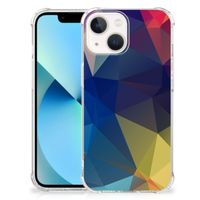 iPhone 13 mini Shockproof Case Polygon Dark