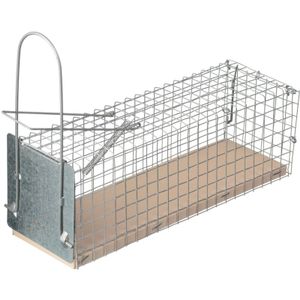 Diervriendelijke/humane anti ratten vallen/klemmen 28 cm   -