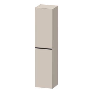 Hoge Kast Duravit D-Neo Kolomkast Wand 176 cm Rechtsdraaiend Mat Taupe