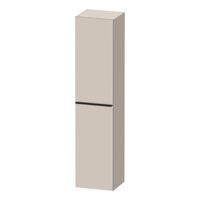 Hoge Kast Duravit D-Neo Kolomkast Wand 176 cm Rechtsdraaiend Mat Taupe