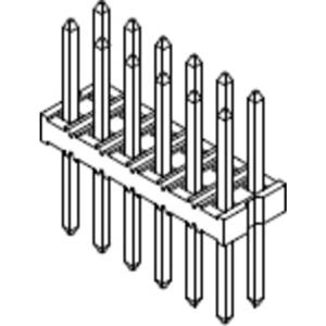 Molex Male header (standaard) 877580416 1 stuk(s)