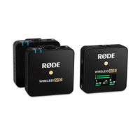 RODE Microphones Wireless GO II Spraakmicrofoon Dasspeld Zendmethode:USB Incl. tas, Incl. windkap, Incl. kabel Microfoon TRS (3.5 mm jackplug) USB - thumbnail