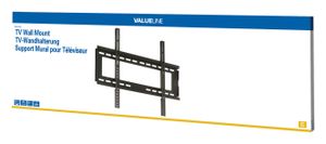 Valueline VLM-LF10 tv-bevestiging 165,1 cm (65") Zwart