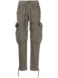 Greg Lauren pantalon fuselé à poches cargo - Vert