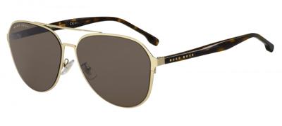Hugo Boss zonnebril 1216/F/SK AOZ/70 heren cat.3 goud/bruin