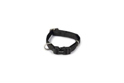 Beeztees - Halsband Hond - Mac Leather - Zwart - 20-40 cm