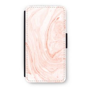 Peach bath: iPhone X Flip Hoesje