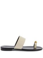 Giuseppe Zanotti sandales Norbert en cuir - Blanc