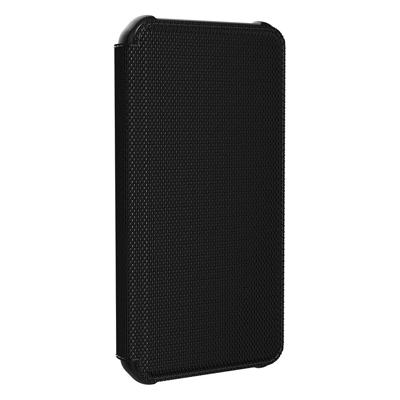 UAG - iPhone 12 Pro Hoesje - Book Case Metropolis Stof Zwart