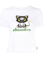 CHOCOOLATE t-shirt imprimé à logo - Blanc - thumbnail