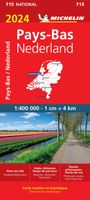 Wegenkaart - landkaart 715 Nederland 2024 | Michelin - thumbnail