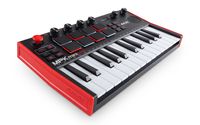 Akai MPK Mini Play Mk3 MIDI toetsenbord 25 toetsen USB Zwart, Rood - thumbnail