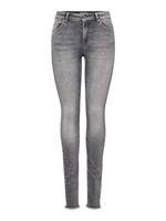 ONLY ONLPAOLA Skinny Jeans voor dames, hoge taille, skinny fit, Grey denim, M / 34L