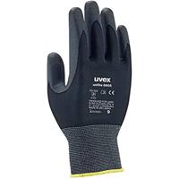 Uvex 60573 10 Unilite 6605 veiligheidshandschoen, Maat: 10, Zwart