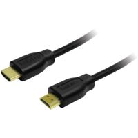 LogiLink CH0036 HDMI-kabel HDMI Aansluitkabel HDMI-A-stekker, HDMI-A-stekker 1.50 m Zwart 4K UHD - thumbnail