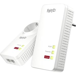 AVM FRITZ!Powerline 1260 WLAN Set Powerline WiFi netwerkkit 20002795 1200 MBit/s